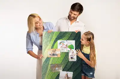 Cork pin board Natural landscape lines