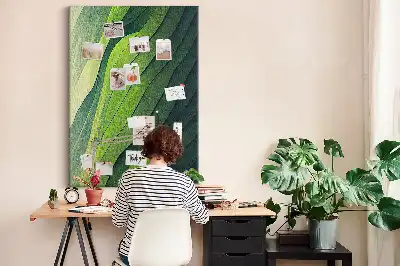 Natural landscape lines cork pin board