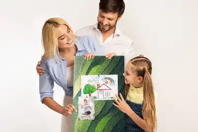 Cork pin board Natural landscape lines