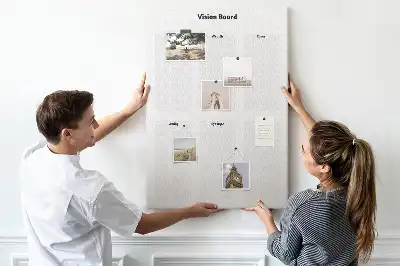 Map of Dreams Cork Note Board