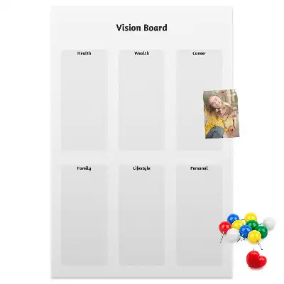 Map of Dreams Cork Note Board