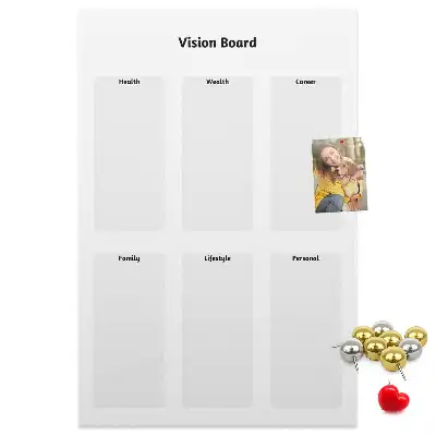Map of Dreams Cork Note Board