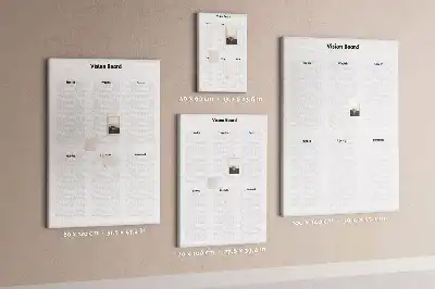 Map of Dreams Cork Note Board
