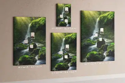 Cork Note Board Rock waterfall