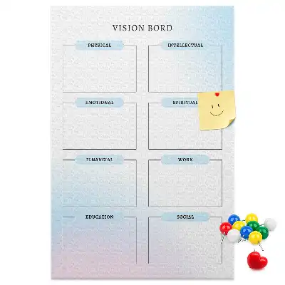 Cork Note Board Goal Board