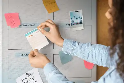 Cork Note Board Goal Board