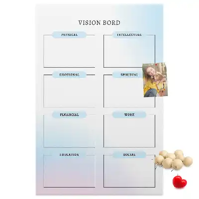 Cork Note Board Goal Board