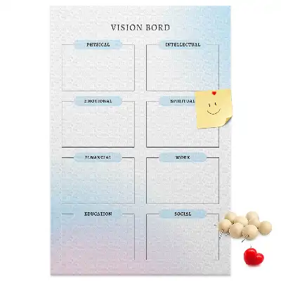 Cork Note Board Goal Board