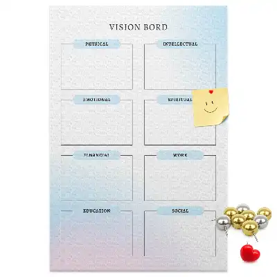 Cork Note Board Goal Board