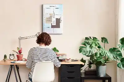 Cork Note Board Goal Board