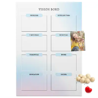 Cork Note Board Goal Board