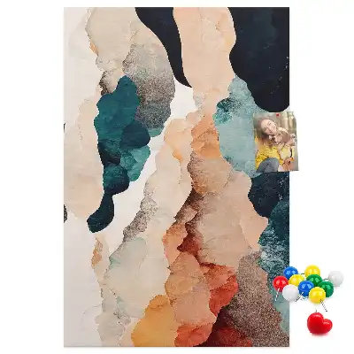 Cork Note Board Abstract view
