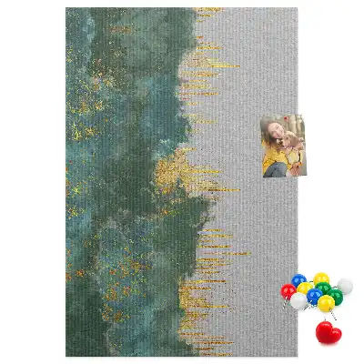Decorative Pattern Cork Note Board