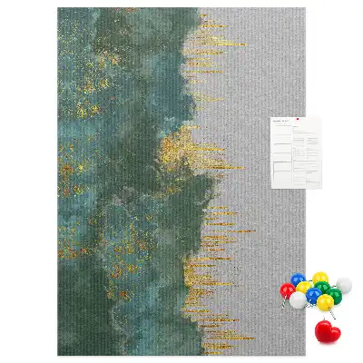 Decorative Pattern Cork Note Board