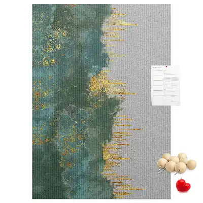 Decorative Pattern Cork Note Board