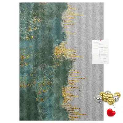 Cork Note Board Decorative pattern