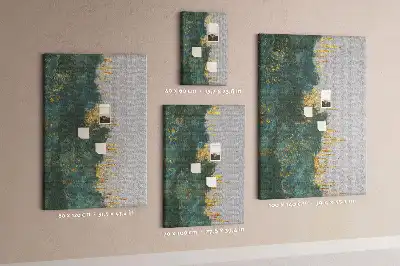 Decorative Pattern Cork Note Board