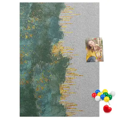 Cork Note Board Decorative pattern