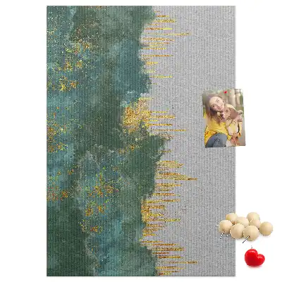 Decorative Pattern Cork Note Board