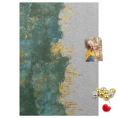 Decorative Pattern Cork Note Board