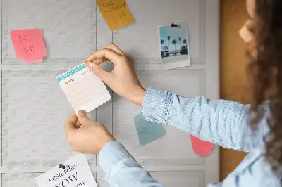 Wall Cork Inspiration Memo Board