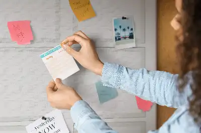 Wall Cork Inspiration Memo Board