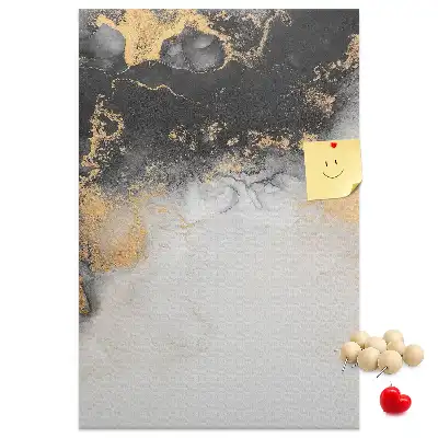 Cork Note Board Marble abstraction
