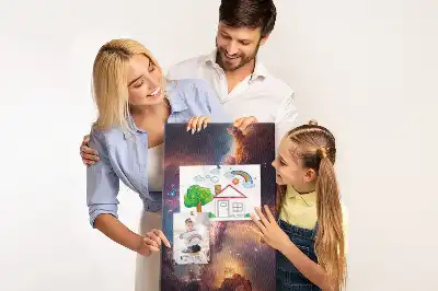 Cork pin board Cosmic galaxy