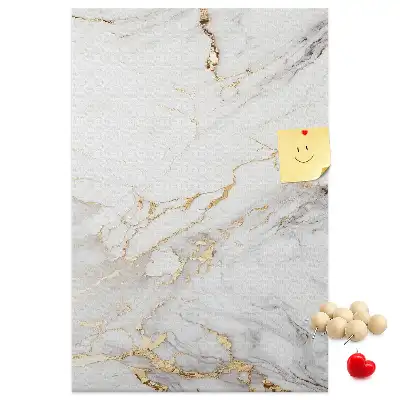 Cork Note Board Decorative marble