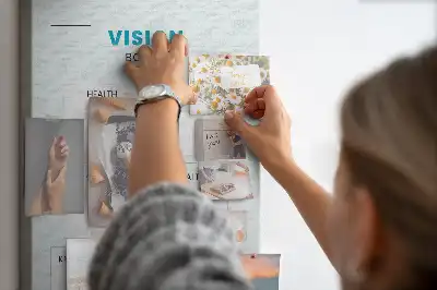 Cork Note Board Health planner
