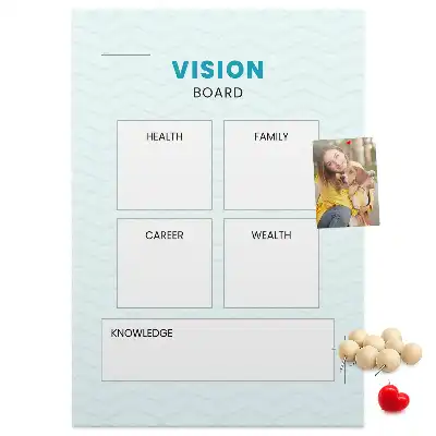 Cork Note Board Health planner