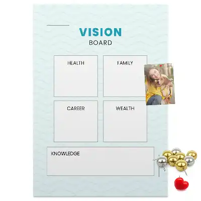 Cork Note Board Health planner