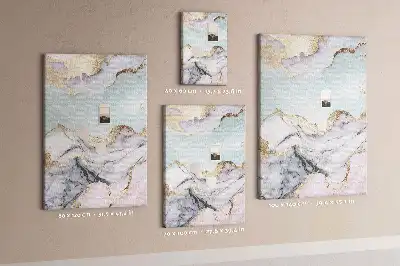 Classic marble cork pin board