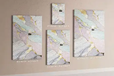 Cork Note Board Decorative marble