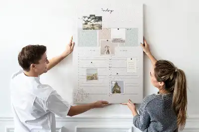 Cork Daily Planner Note Board