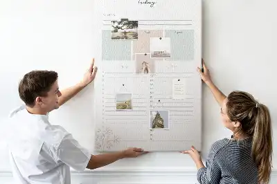 Cork Daily Planner Note Board