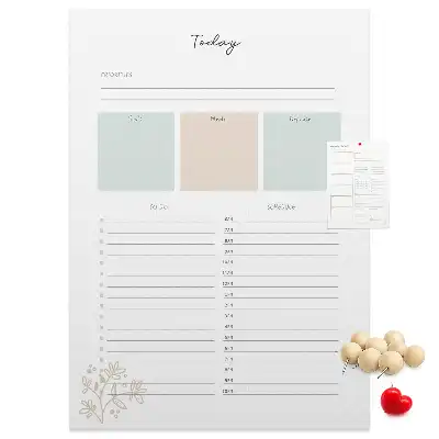 Cork Daily Planner Note Board