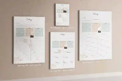 Cork Daily Planner Note Board