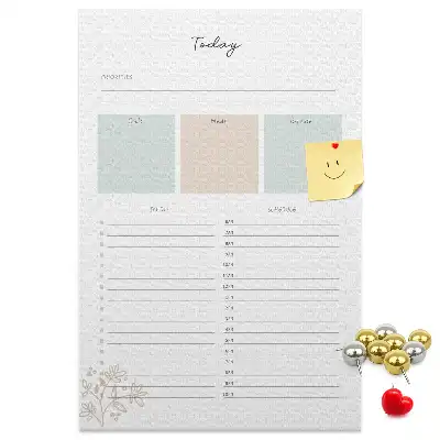Cork Daily Planner Note Board