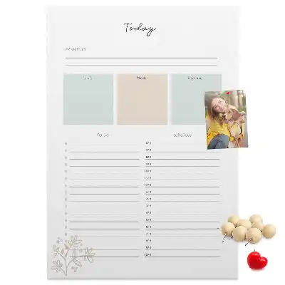 Cork Daily Planner Note Board