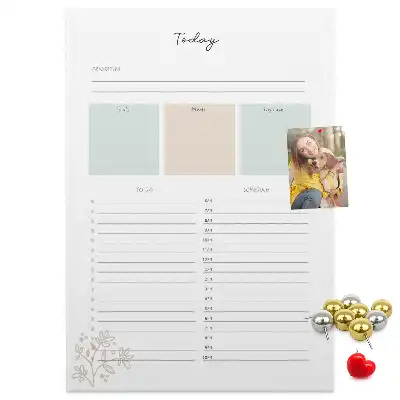 Cork Daily Planner Note Board