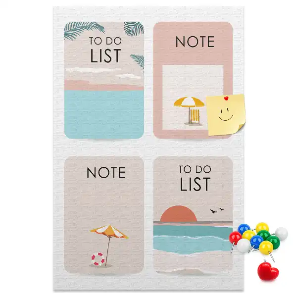 Notes from the Summer Cork Note Board