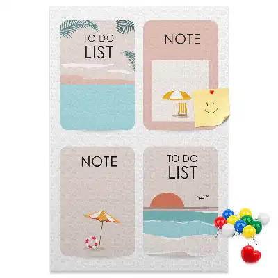 Notes from the Summer Cork Note Board