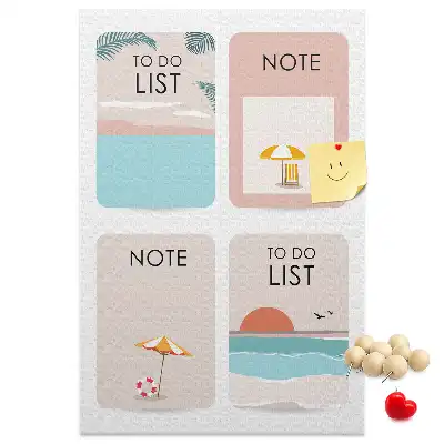 Notes from the Summer Cork Note Board
