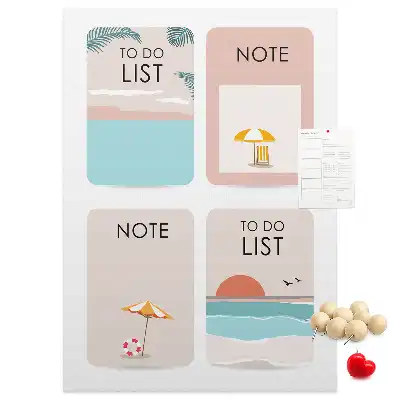 Notes from the Summer Cork Note Board