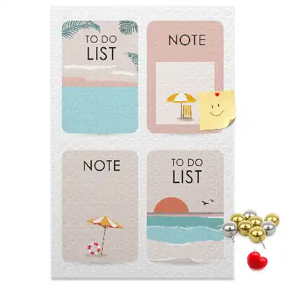Notes from the Summer Cork Note Board