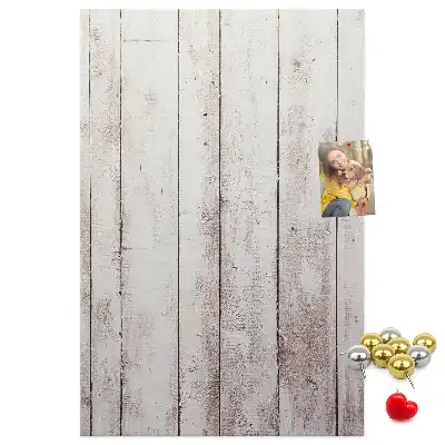 Wooden cork pin board