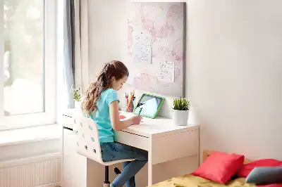 Flower Petals Wall Cork Memo Board