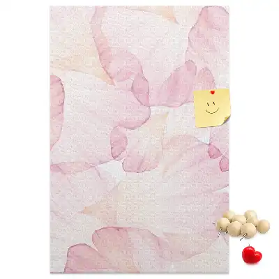 Flower Petals Wall Cork Memo Board