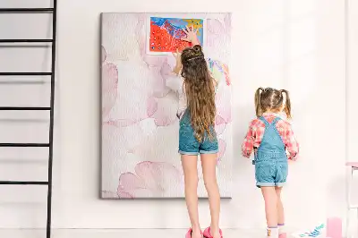 Flower Petals Wall Cork Memo Board